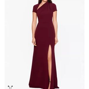 Betsy Adams Asymmetrical Gown